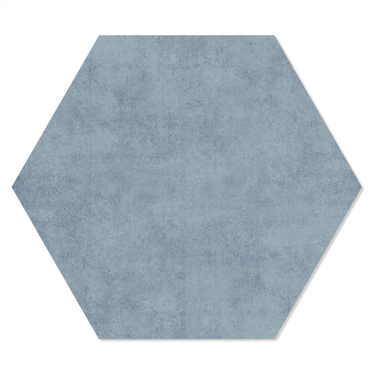 Hexagon Klinker Albareto Blå Matt 26x29 cm-1